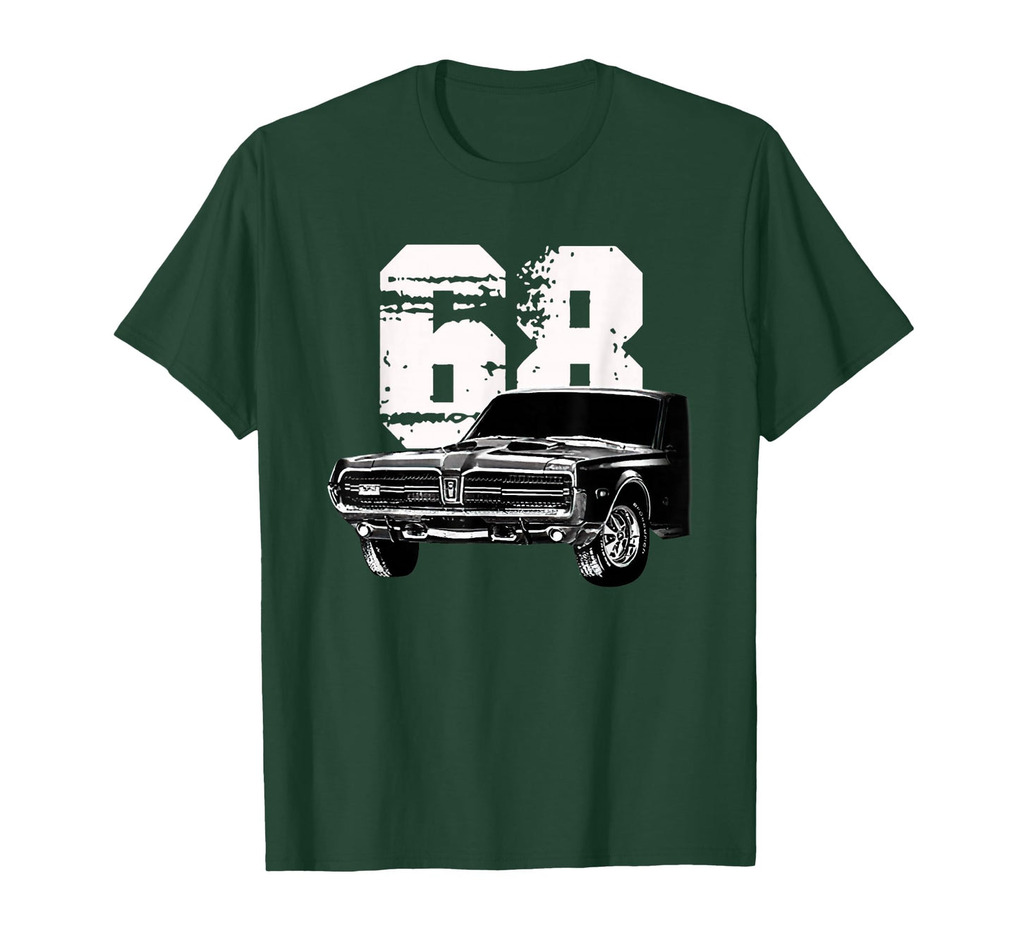 1968 68 Mercury classic Cougar Vinatge cars T-Shirt
