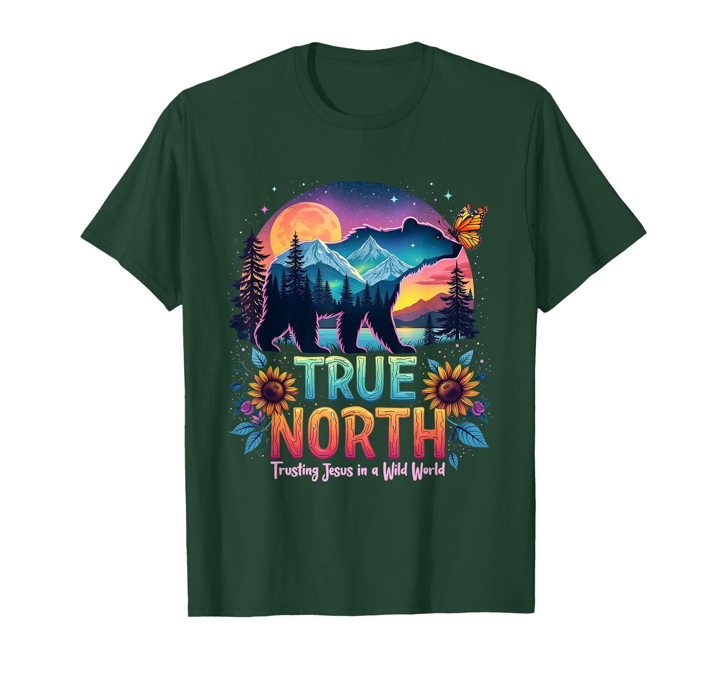 True North VBS 2025 Trusting Jesus Christian Camp T-Shirt