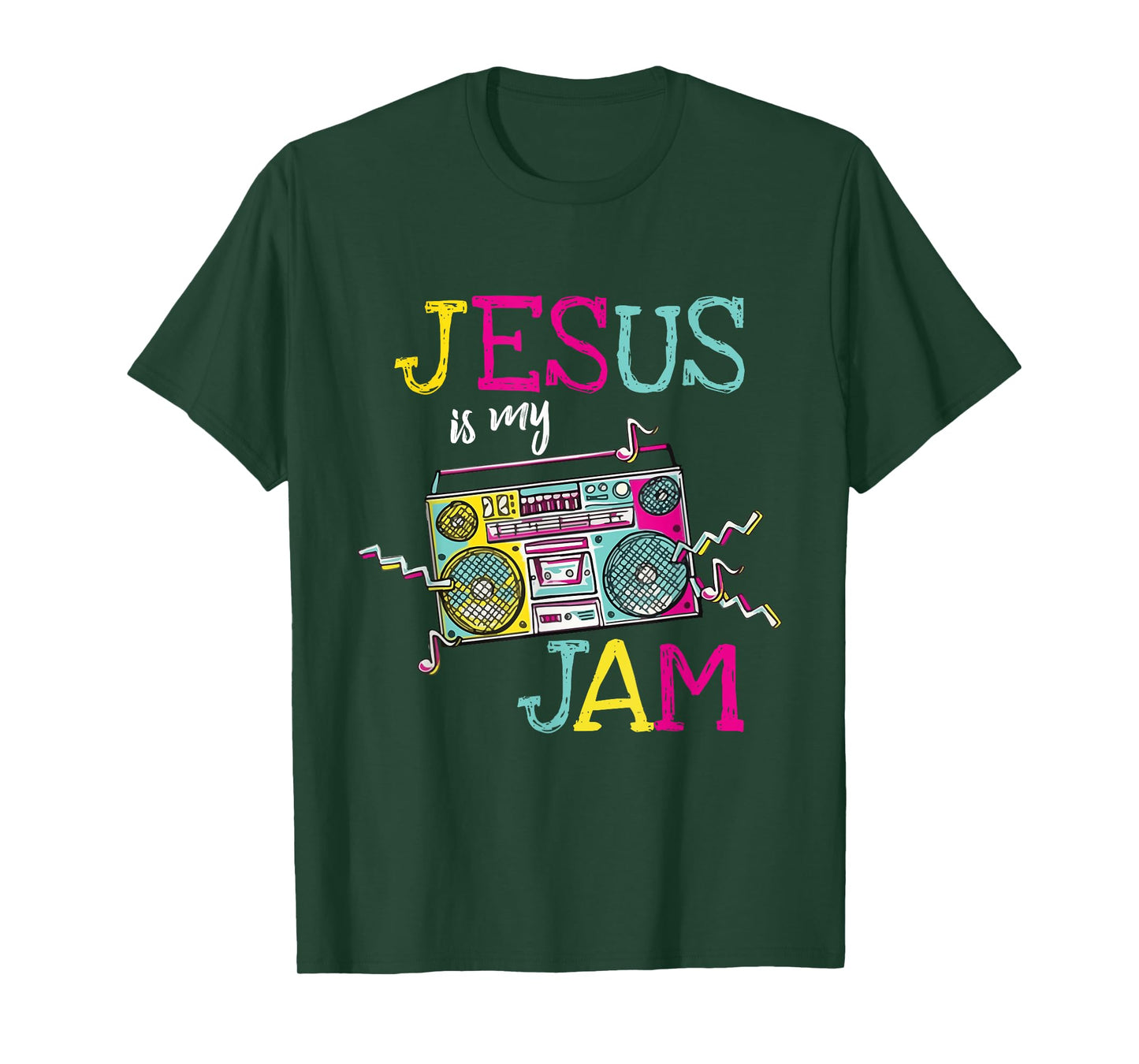 Jesus Is My Jam - Christian Faith Religion Music Lover T-Shirt