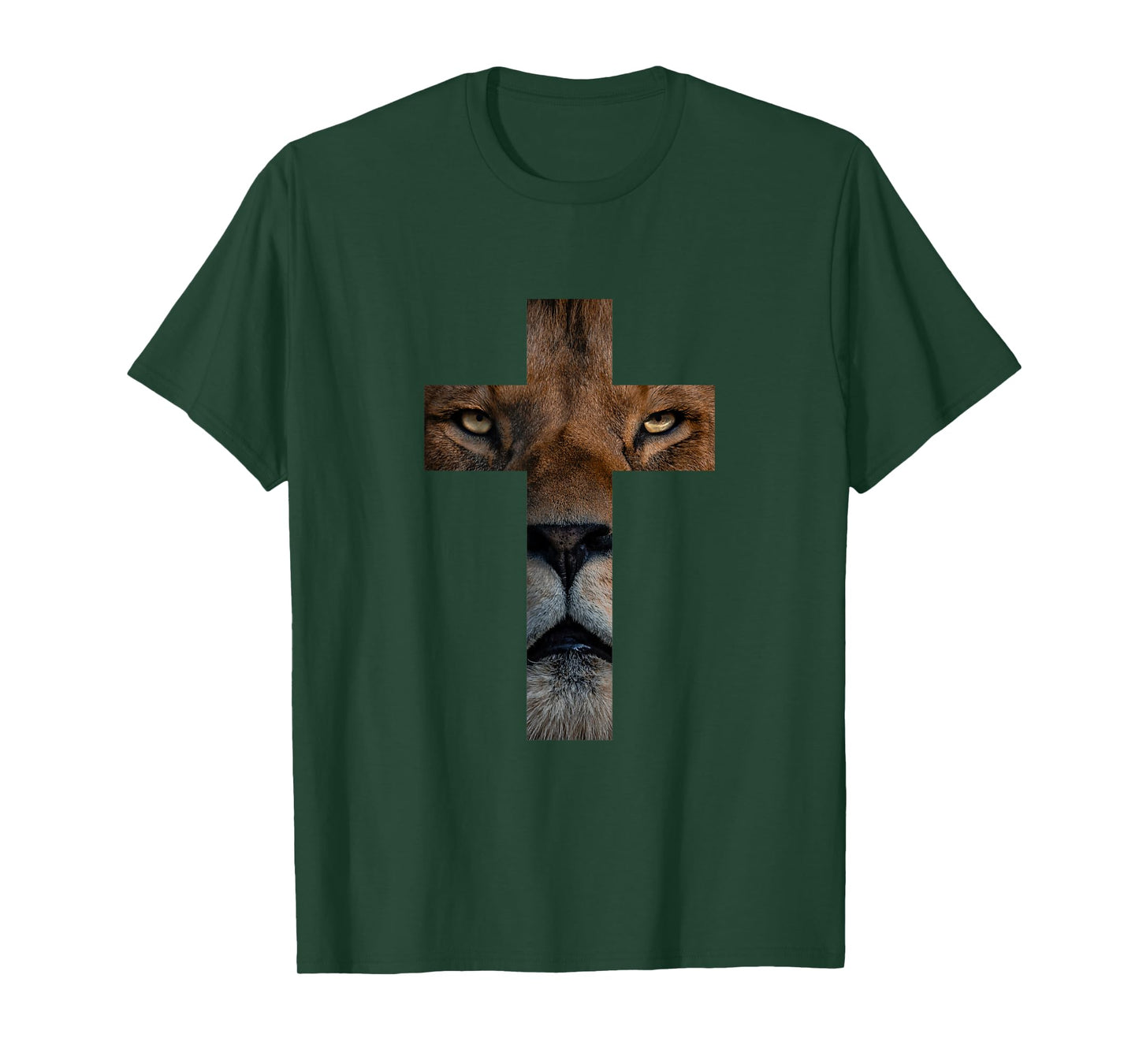 Lion Cross King Lord Jesus Bible Judah T-Shirt
