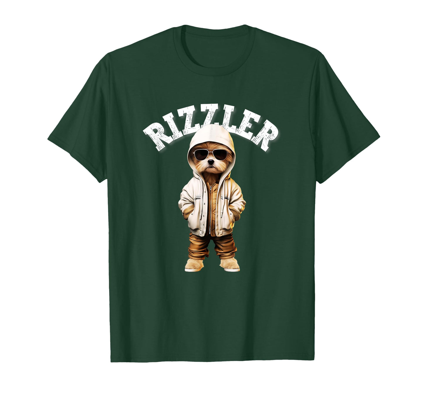 Rizzler Dog Funny W Rizz Meme Rizzler With The Rizz Teen T-Shirt for Men Women Kids
