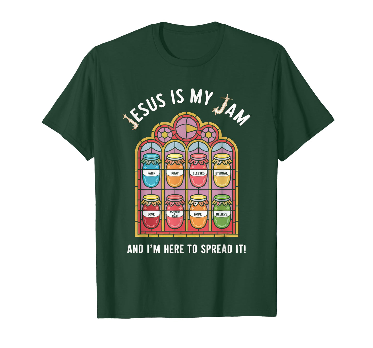 Jesus is My Jam Tshirt Men Women Christian Bible Verse T-Shirt