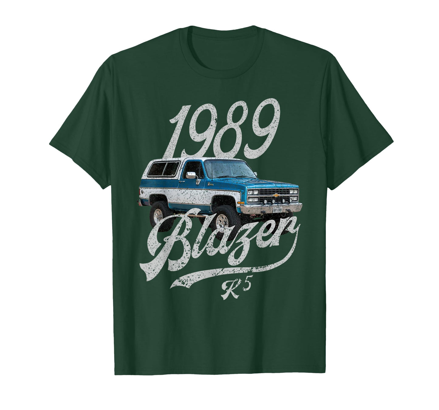1989 k5 blazer Blue White T-Shirt