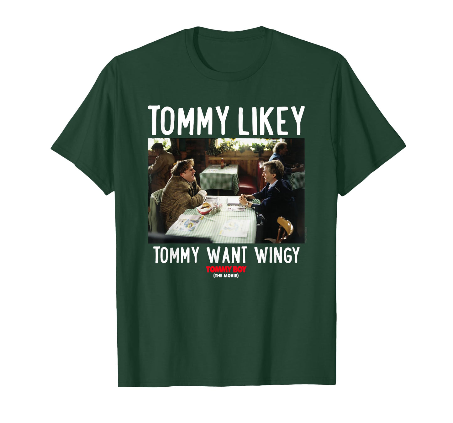 Tommy Boy Tommy Likey T-Shirt, Small, Black