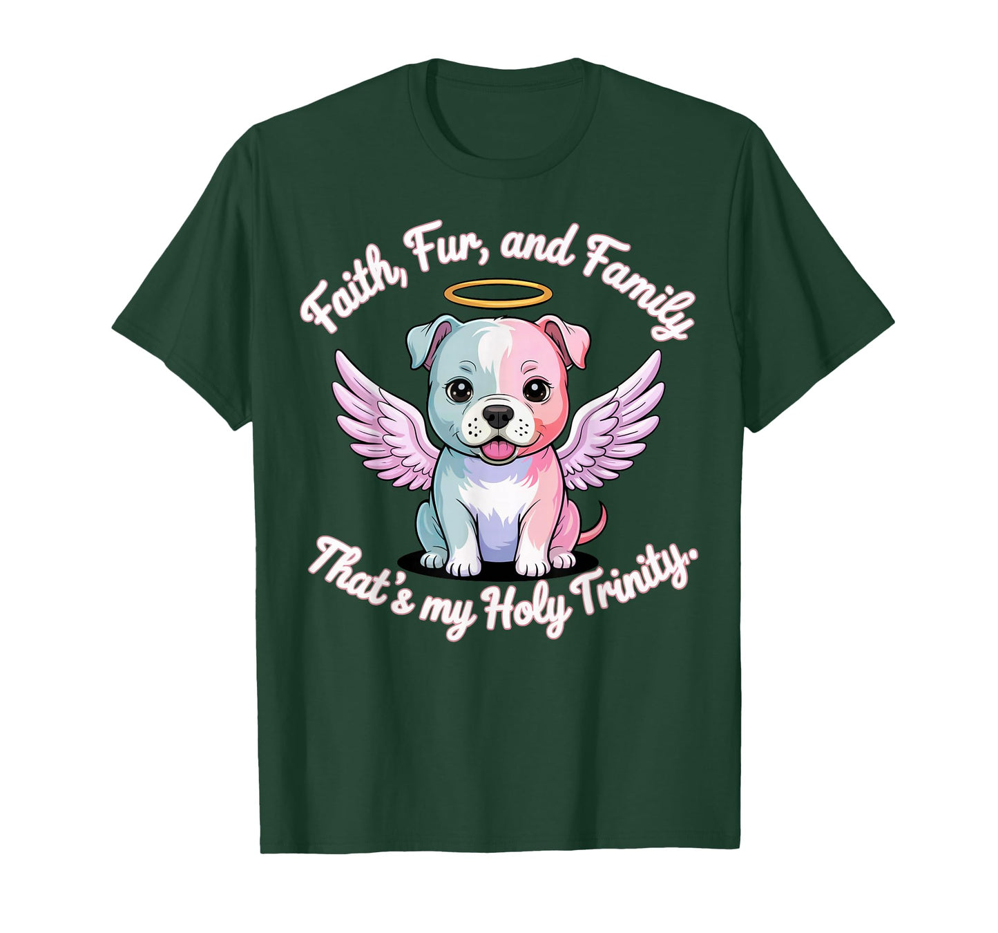 Faith Fur and Family Christian Pets T-Shirt