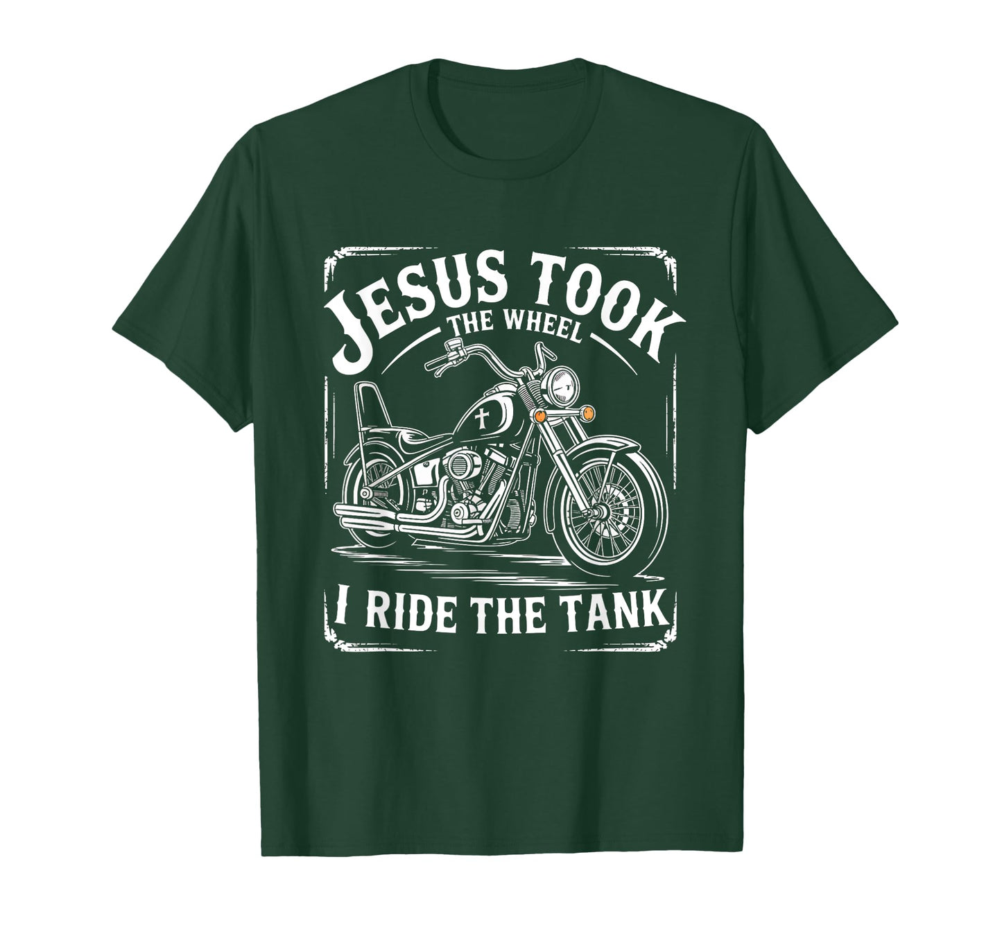 Jesus Took The Wheel I Ride The Tank T-Shirt