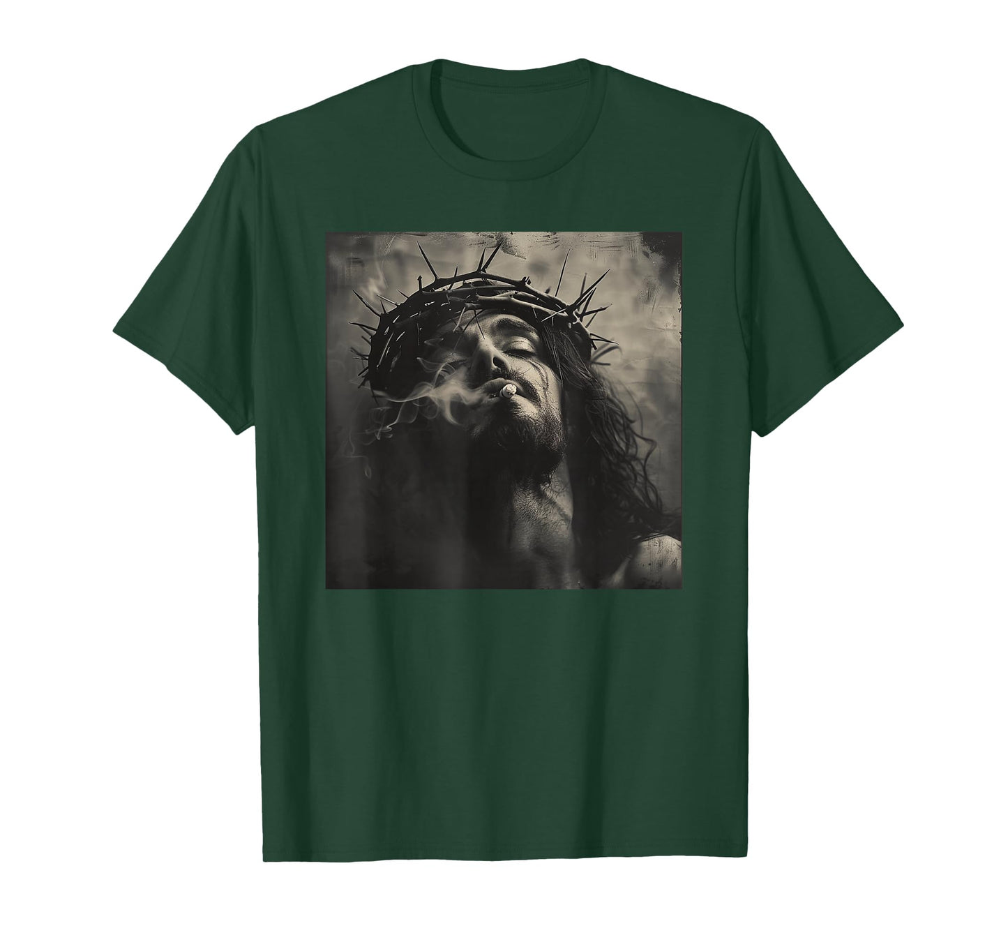Cooler Jesus Christ Smokes, Resistance, Rebellious Jesus T-Shirt
