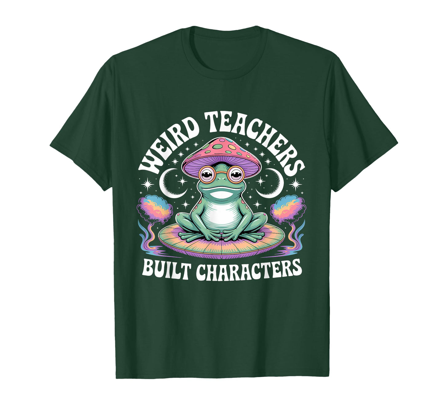 Weird Teachers Build Character Teacher T-Shirt