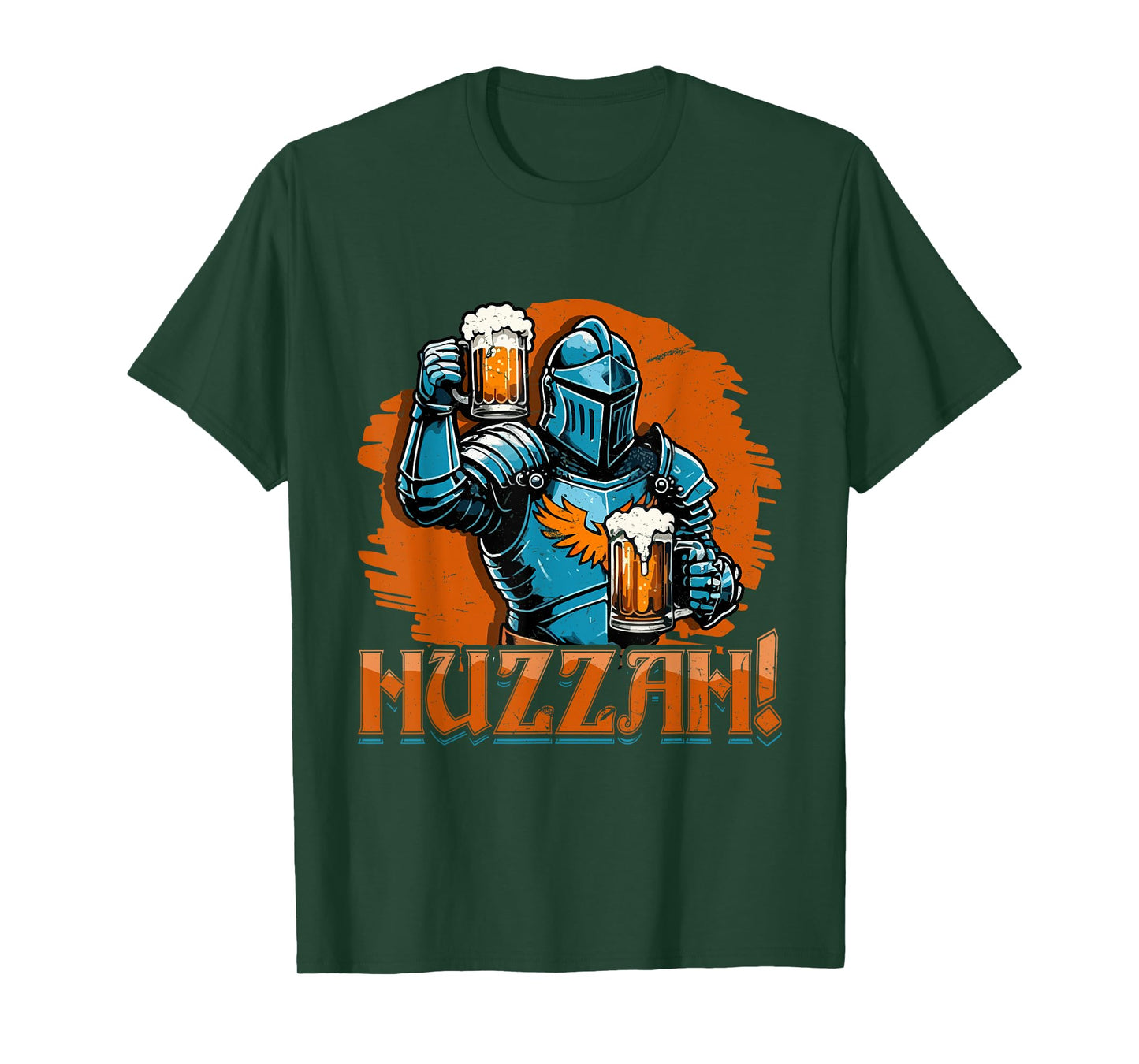 Huzzah Funny Medieval Knights Ren Faire Jousting T-Shirt