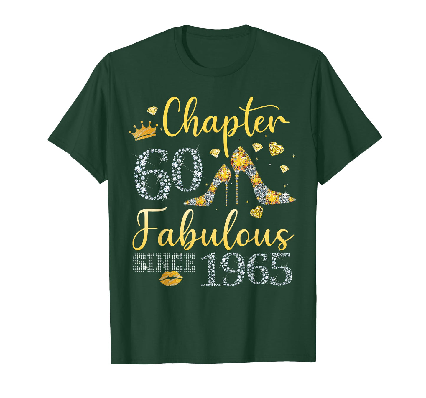 Women Chapter 60 Fabulous Since 1965 60 years old Birthday T-Shirt