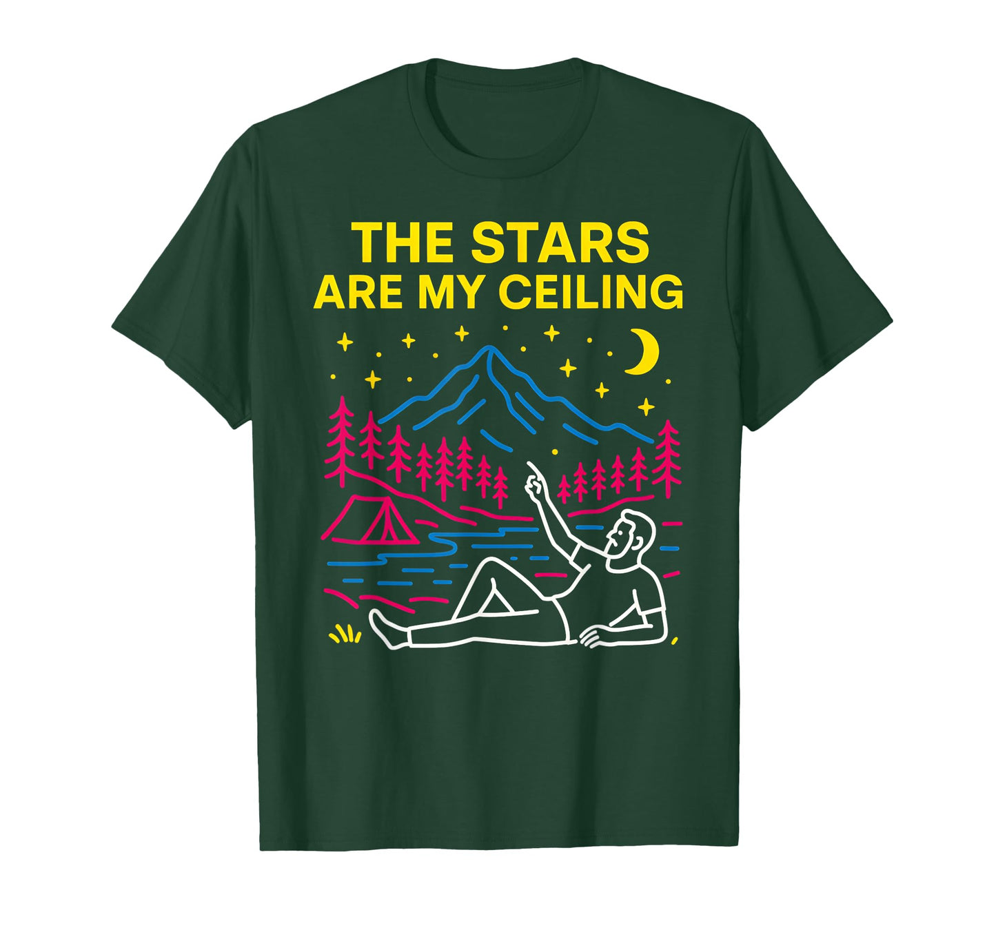 Creation The Stars are My Ceiling Womens Christian Faith T-Shirt