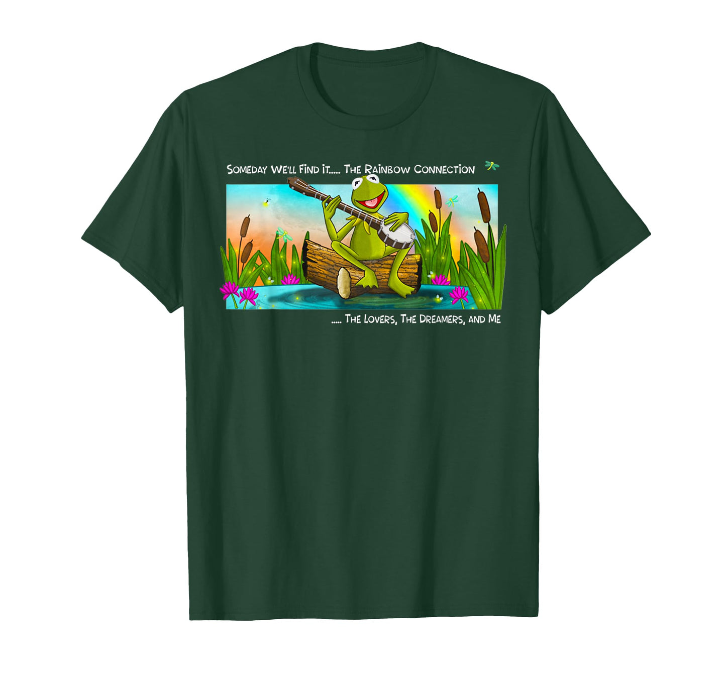 Retro Animal Funny Quote The Lovers The Dreamer And Me Frog T-Shirt