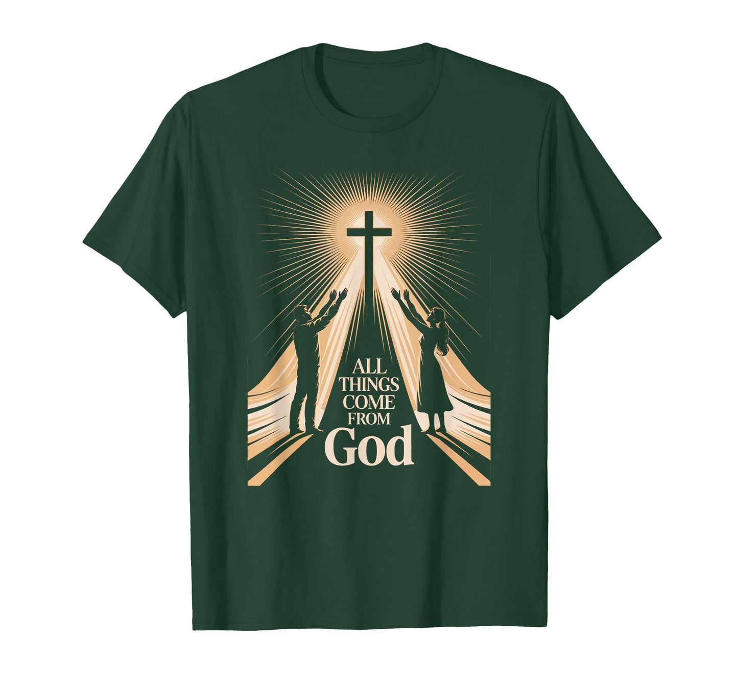 All Things Come from God Christian Worship Unity T-Shirt