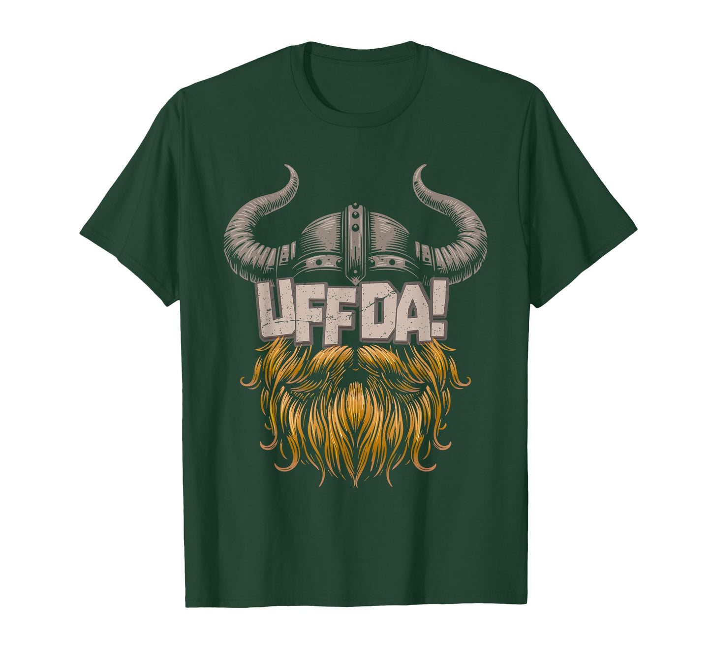 Norwegian Quote: UFF DA - Scandinavian Viking T-Shirt