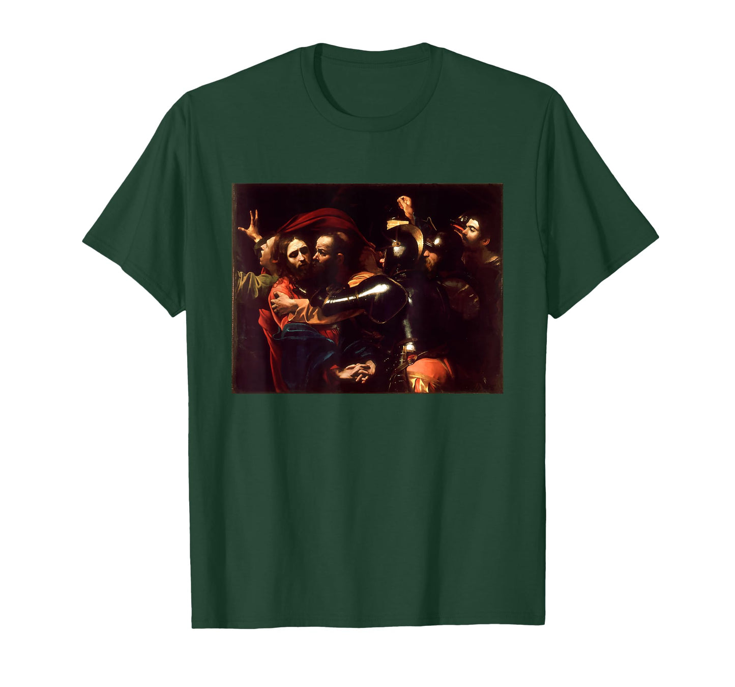 Caravaggios The Taking of Christ | Art Painting T-Shirt