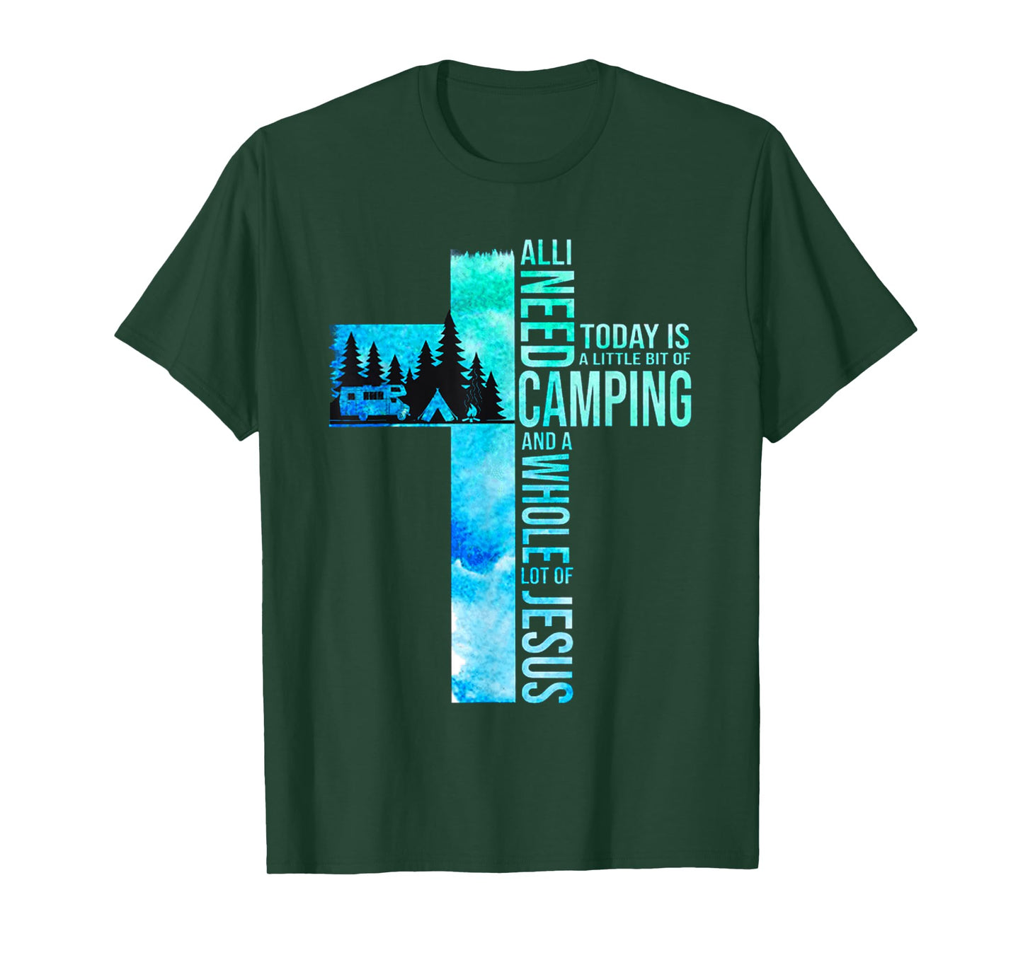 Camping and Jesus T-Shirt
