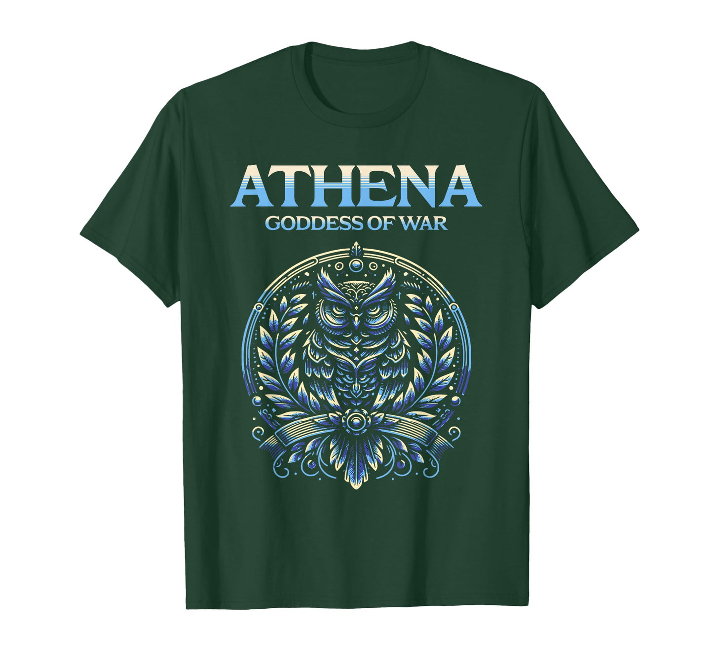 Athena Greek Goddess of War T-Shirt