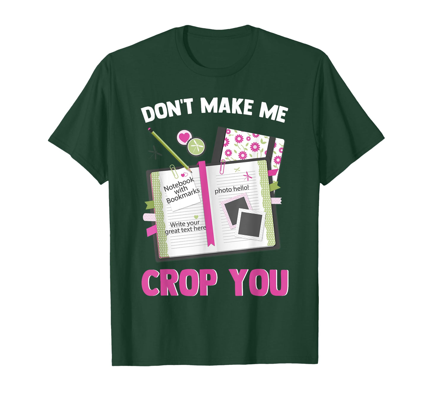 Funny Scrapbooking DIY Craft Lovers Scrapbookers Artist T-Shirt