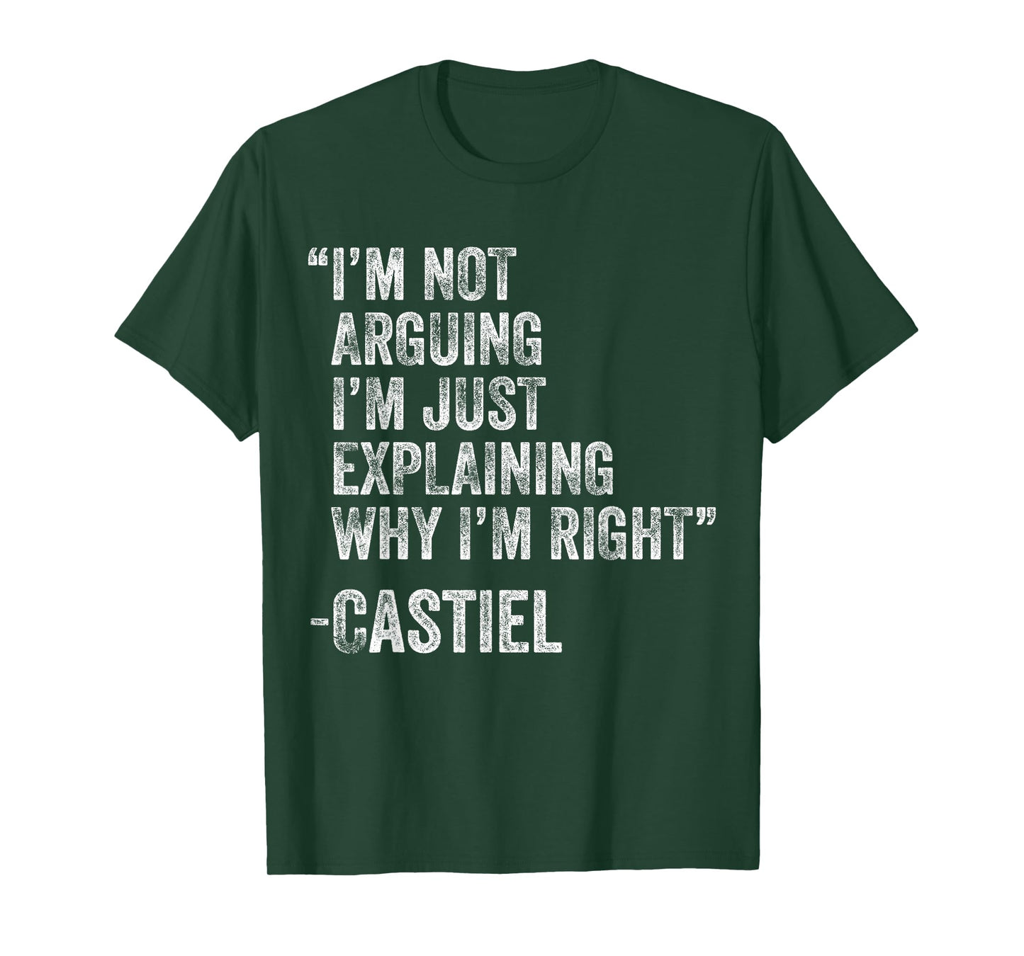 Castiel Quote Funny Birthday Custom Name Idea Engineer T-Shirt