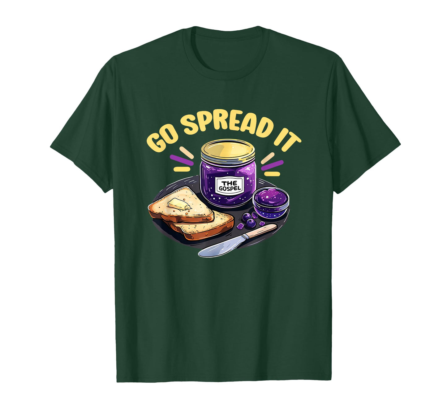 The Gospel Go Spread It T Shirt Jelly - Gospel T-Shirt