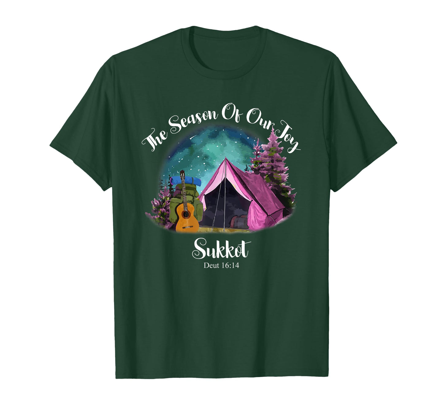 Sukkot Biblical Feast Celebration Bible Study Worship Yeshua T-Shirt