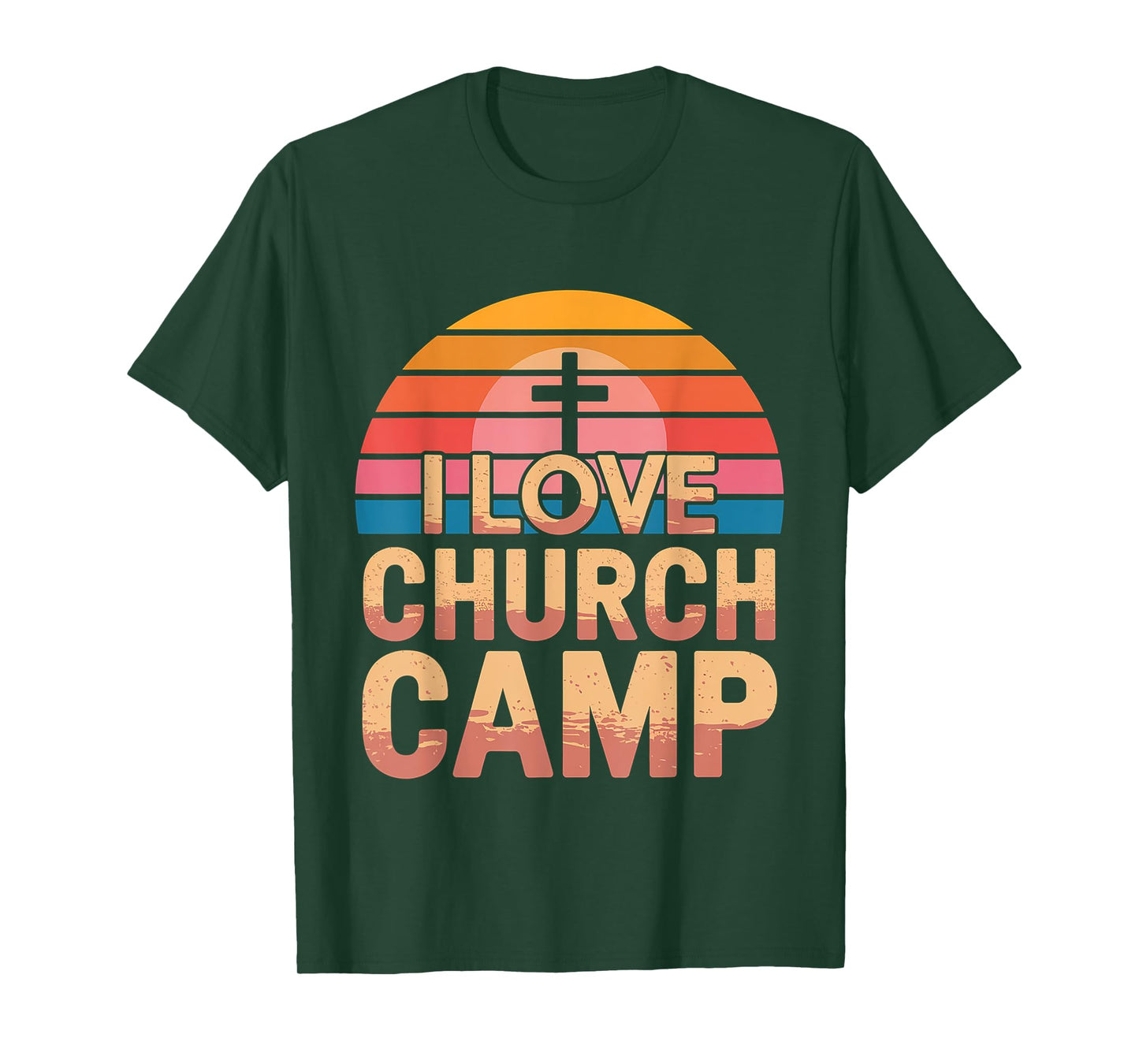 I Love Church Camp Faith Retreat -------- T-Shirt