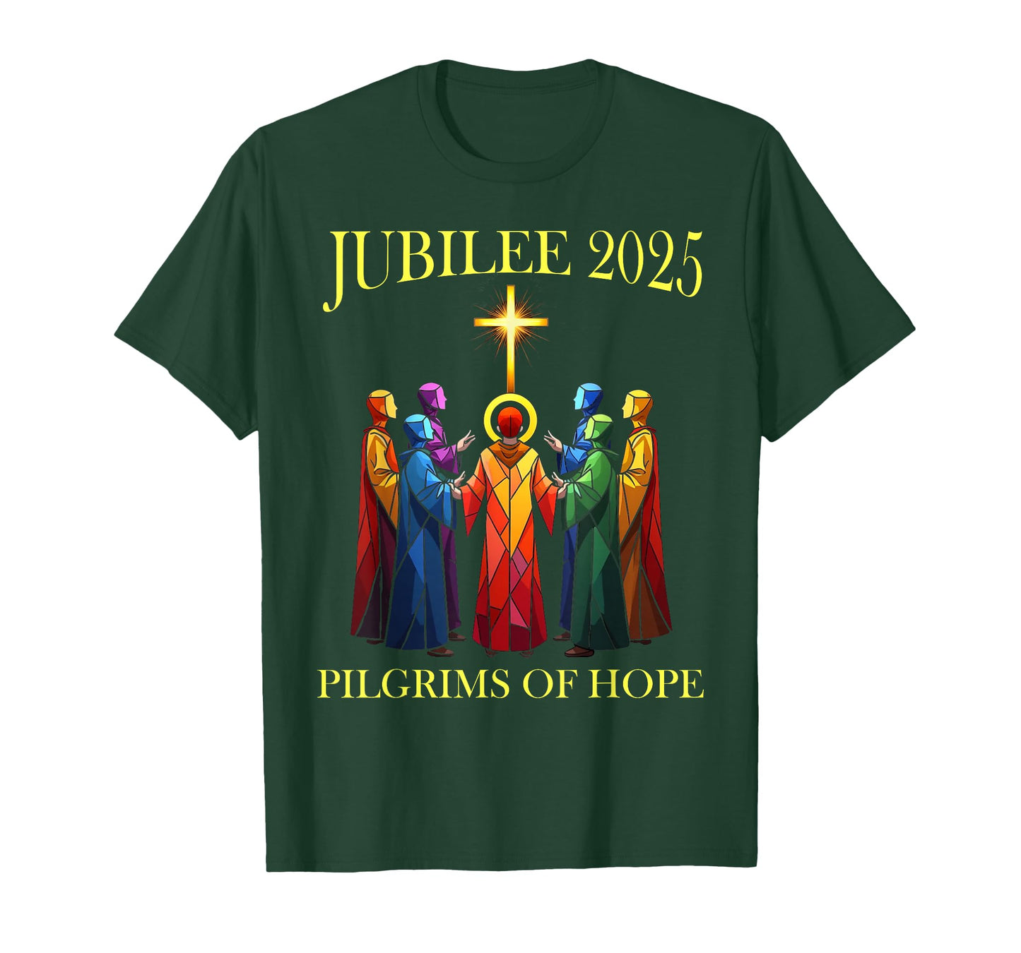 Catholic Jubilee 2025 Stained Glass T-Shirt
