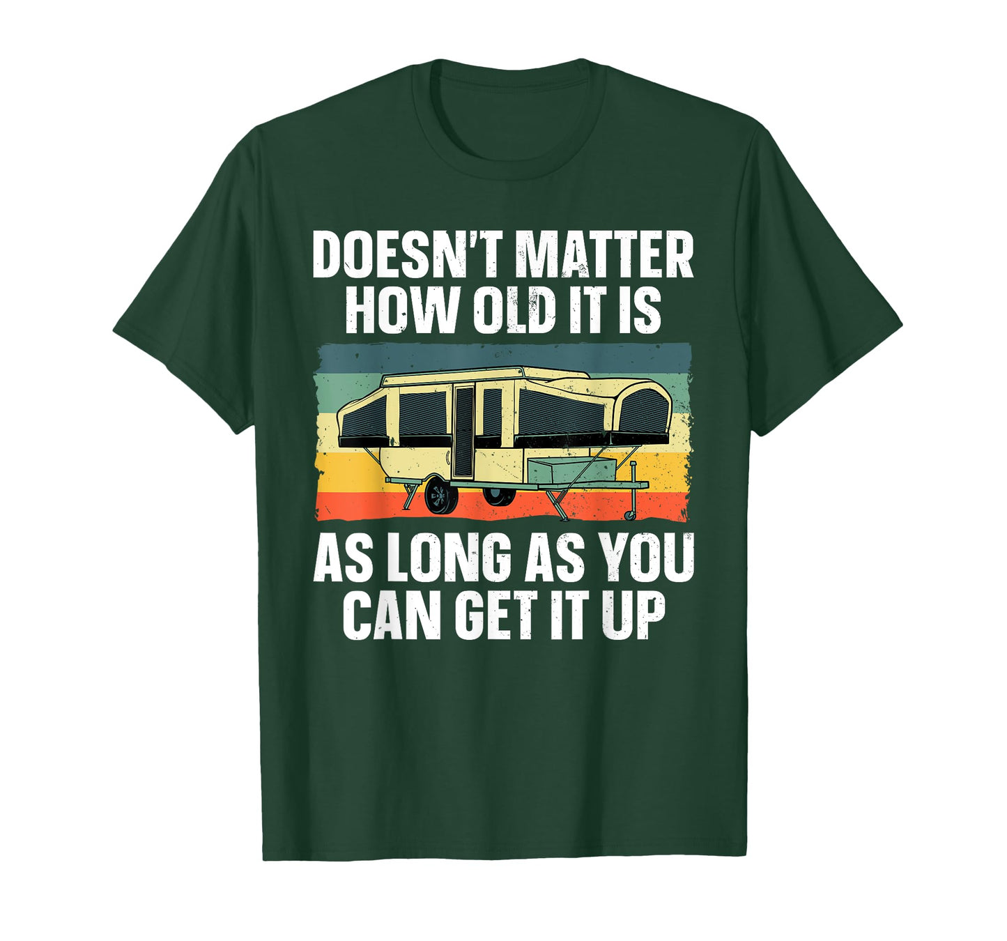 Best Pop Up Camper Art For Men Women Pop Up Trailer Camping T-Shirt