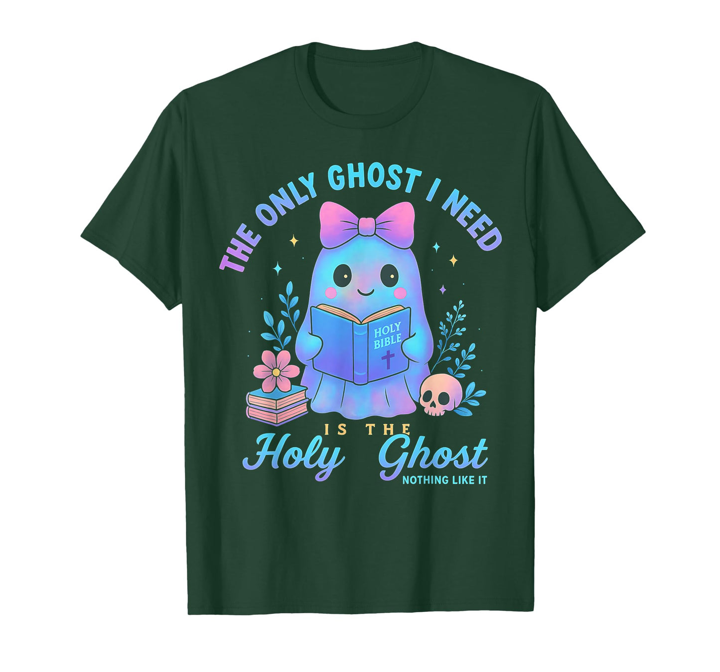 Ain't No Ghost Like The Holy Ghost Jesus Christian Halloween T-Shirt