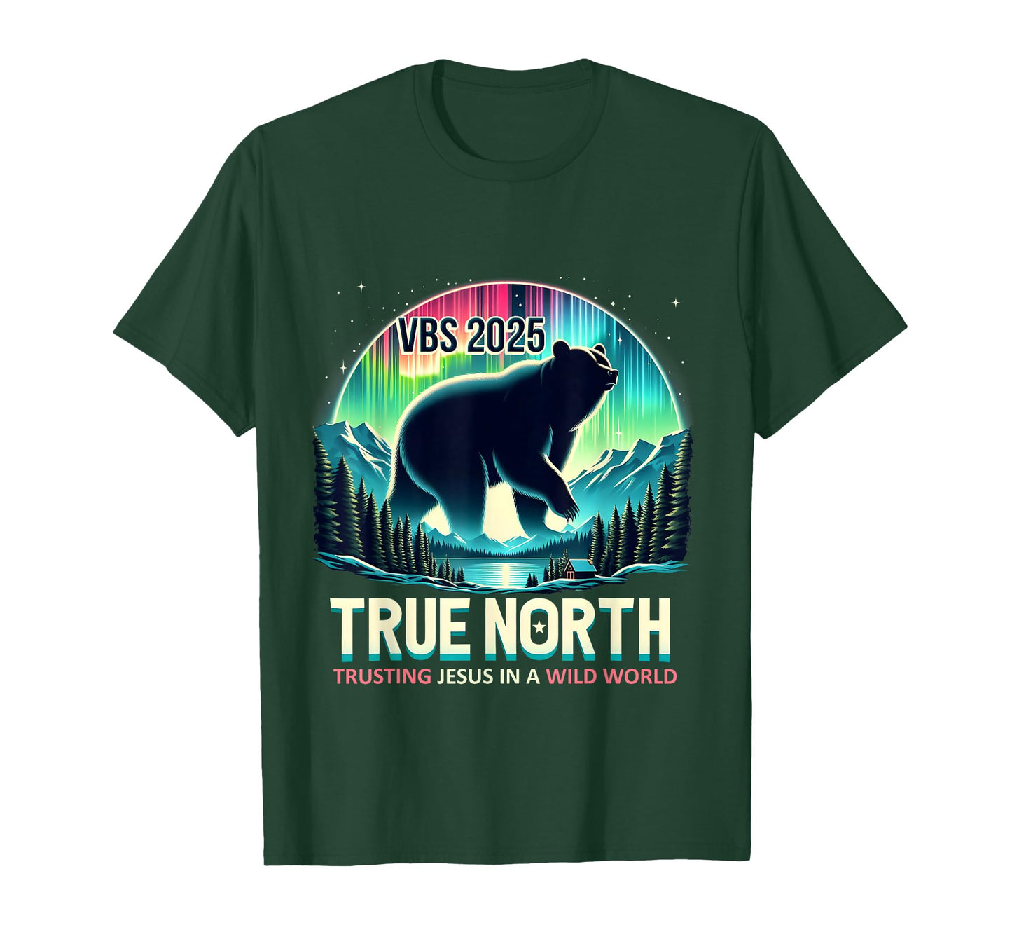 True North VBS 2025 Trusting Jesus Wilderness Christian T-Shirt