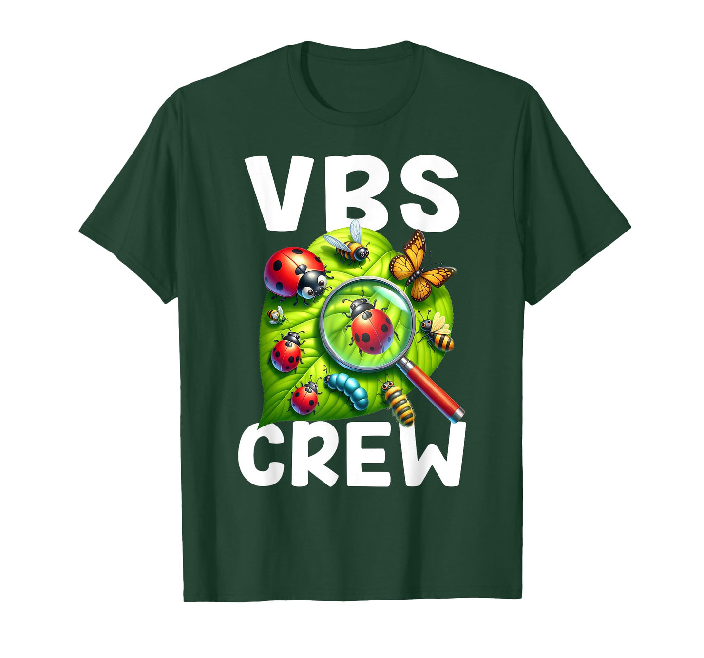 VBS Crew Magnified VBS 2025 Vacation Bible School Christian T-Shirt