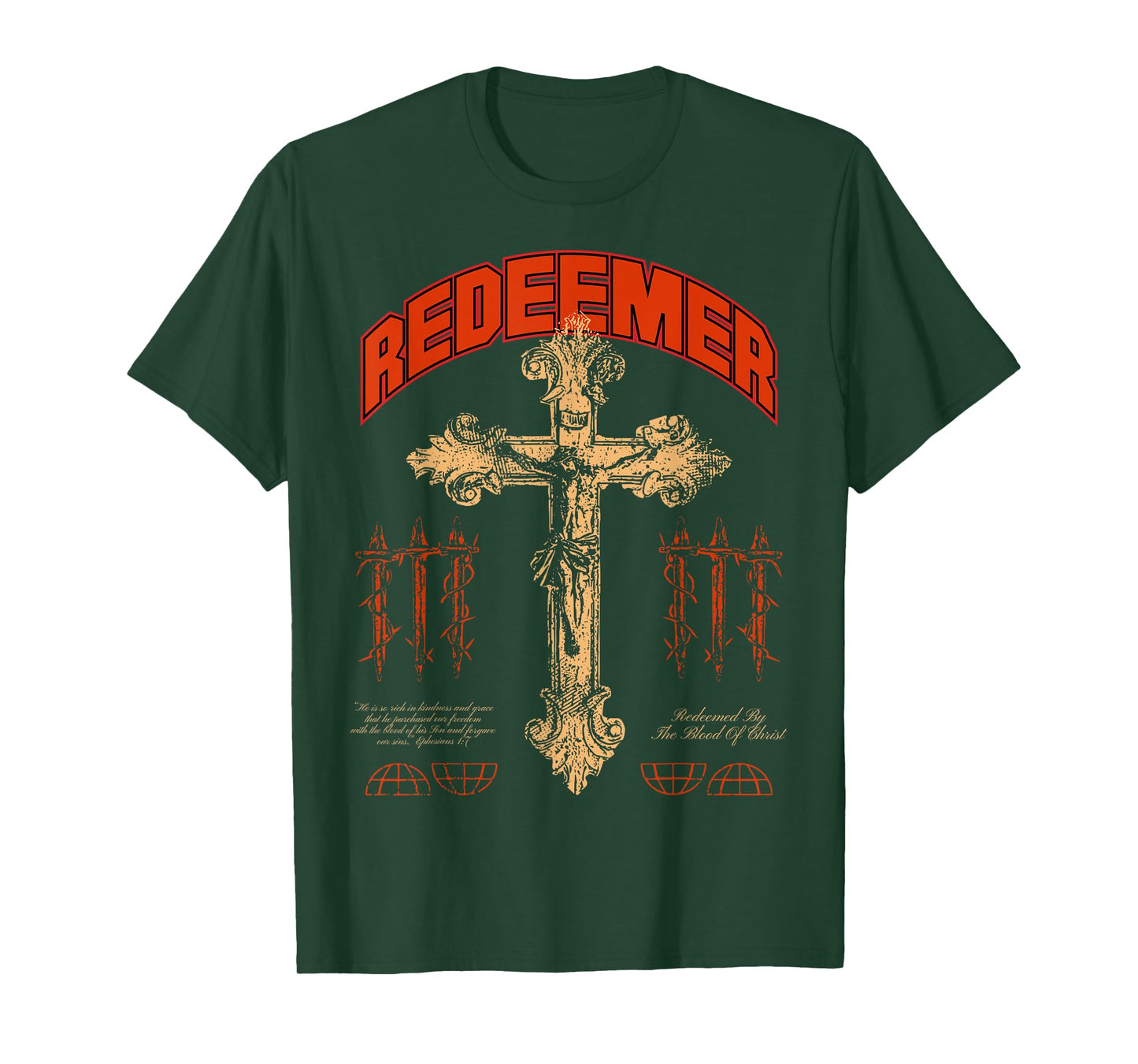 Redeemer - Christian Bible Verse Faith T-Shirt