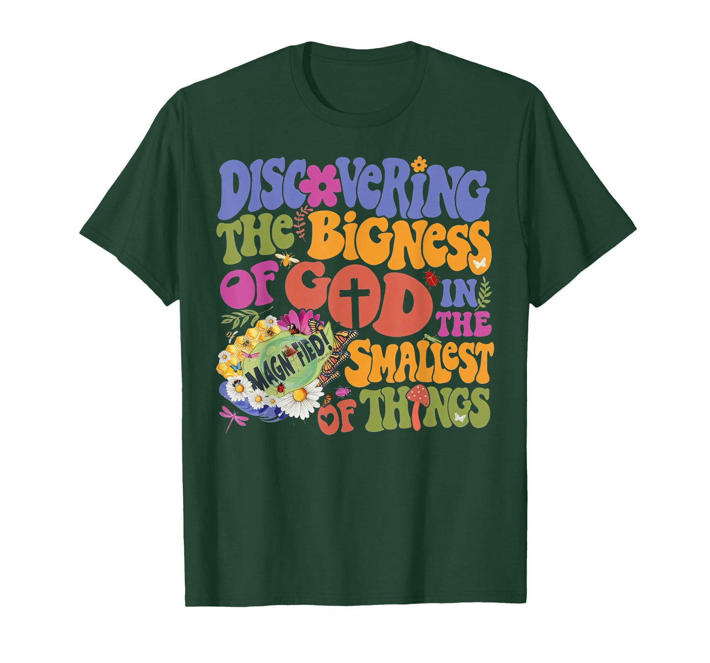 Discovering the Bigness of God VBS 2025 Magnified Christian T-Shirt