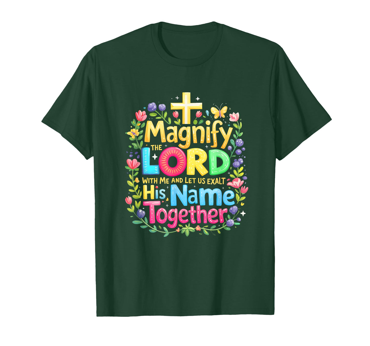 Magnify The Lord Christian Vbs 2025 Christian Summer Camp T-Shirt