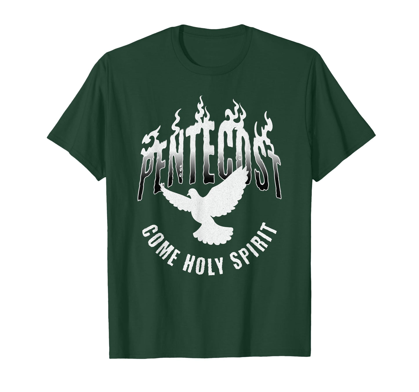 Pentecost Come Holy Spirit Catholic Dove T-Shirt