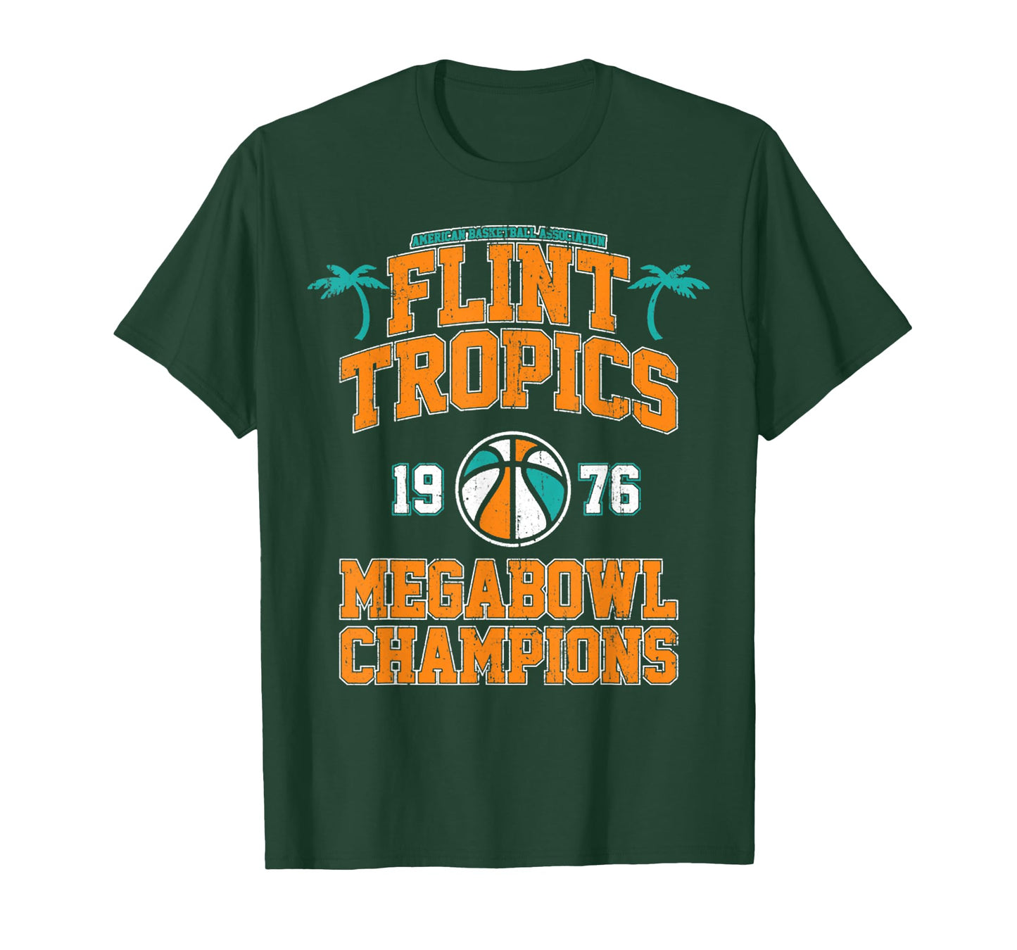 Vintage Sport Quote Flint Tropics Retro Megabowl Champions T-Shirt