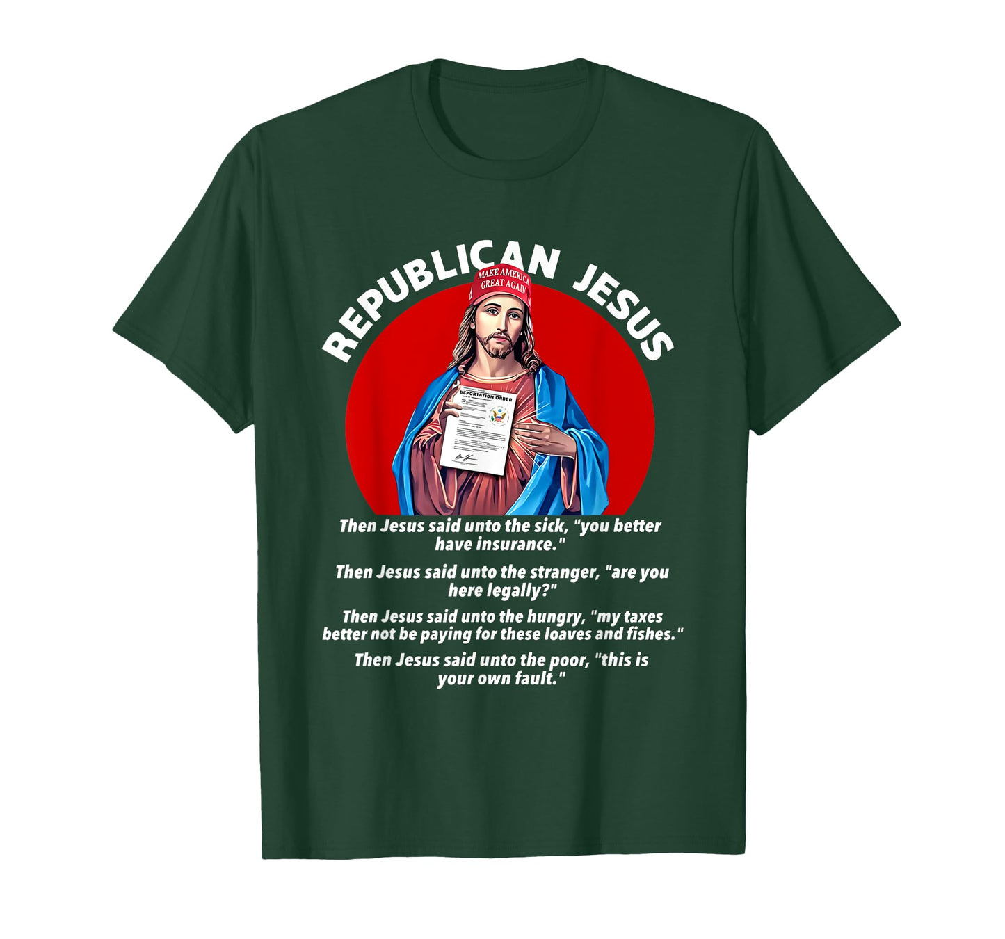 Republican Jesus Shirt Love Like Jesus Shirt T-Shirt