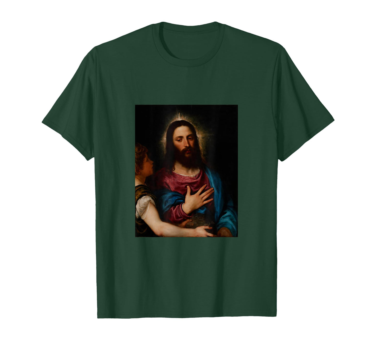 Religion:New Testament. Jesus Christ by Titian T-Shirt
