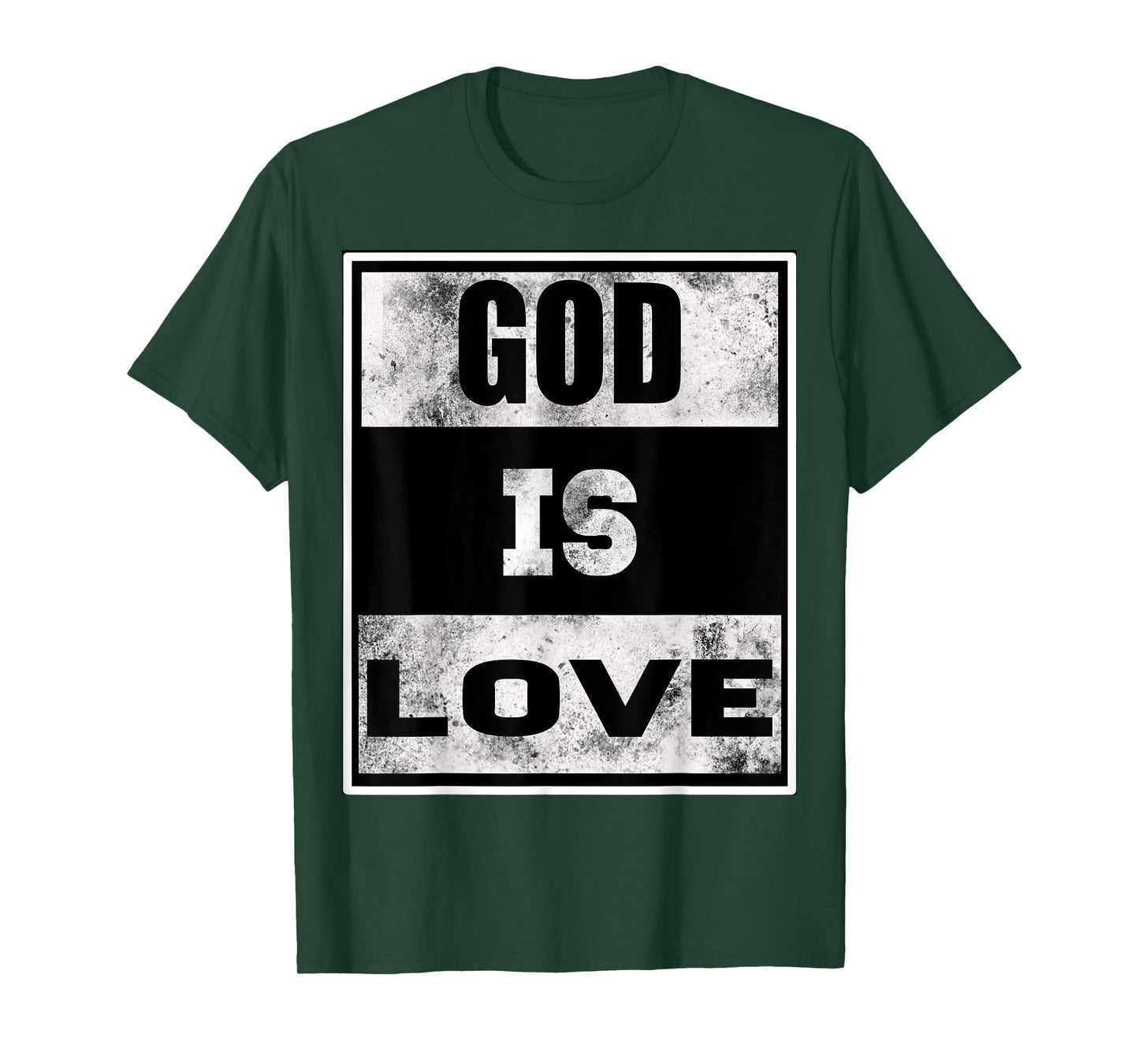 God Is Love: Vintage Christian Tees-Christian Faith T-Shirts