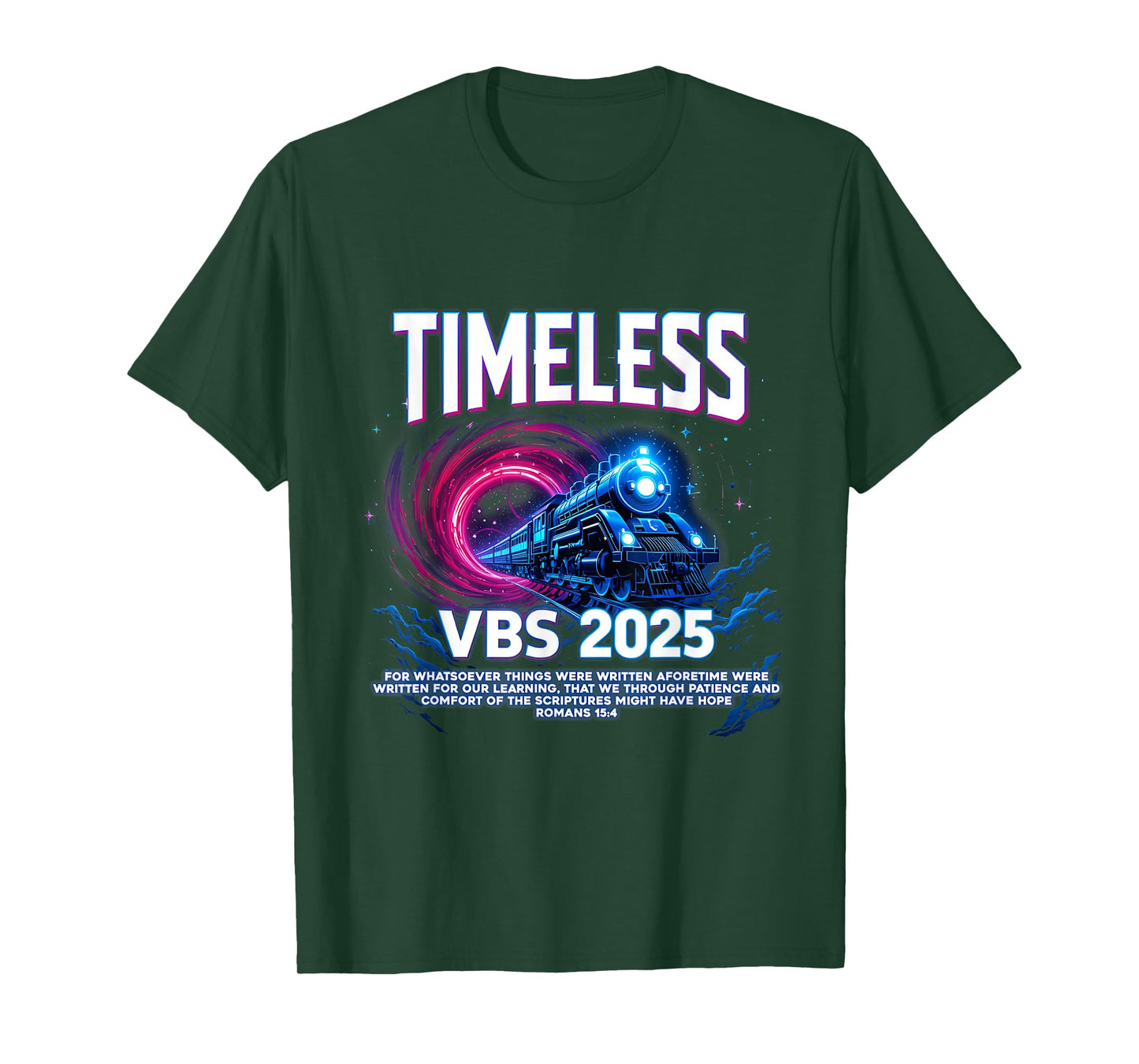 Timeless VBS 2025 We Through Patience Christian Summer T-Shirt