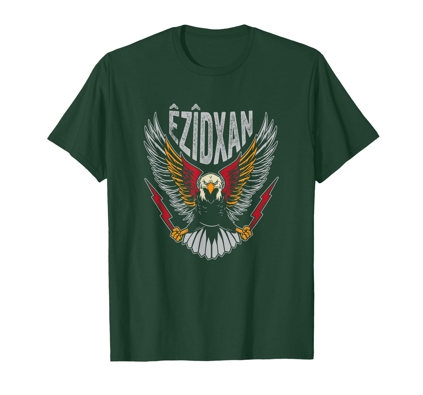 Exidxan Ezidi Yezidi Yezidi Flag T-Shirt