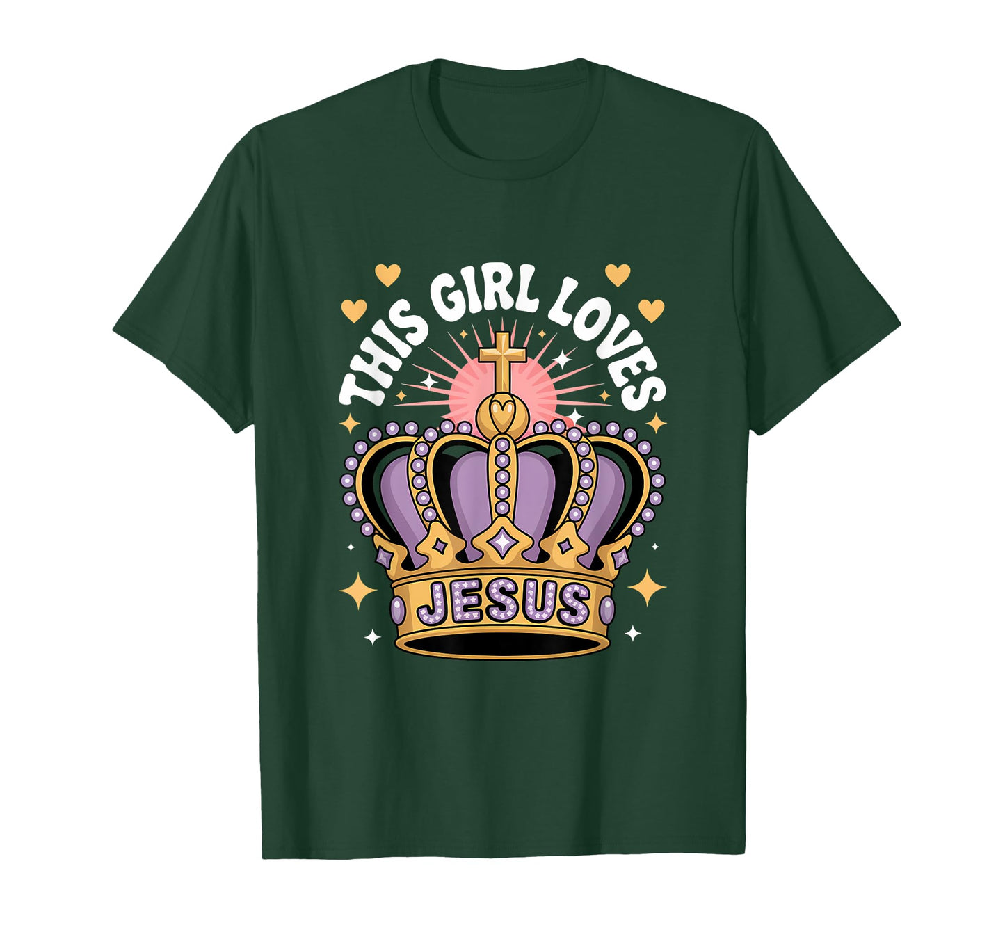 This Girl Loves Jesus Christian Girl Jesus T-Shirt