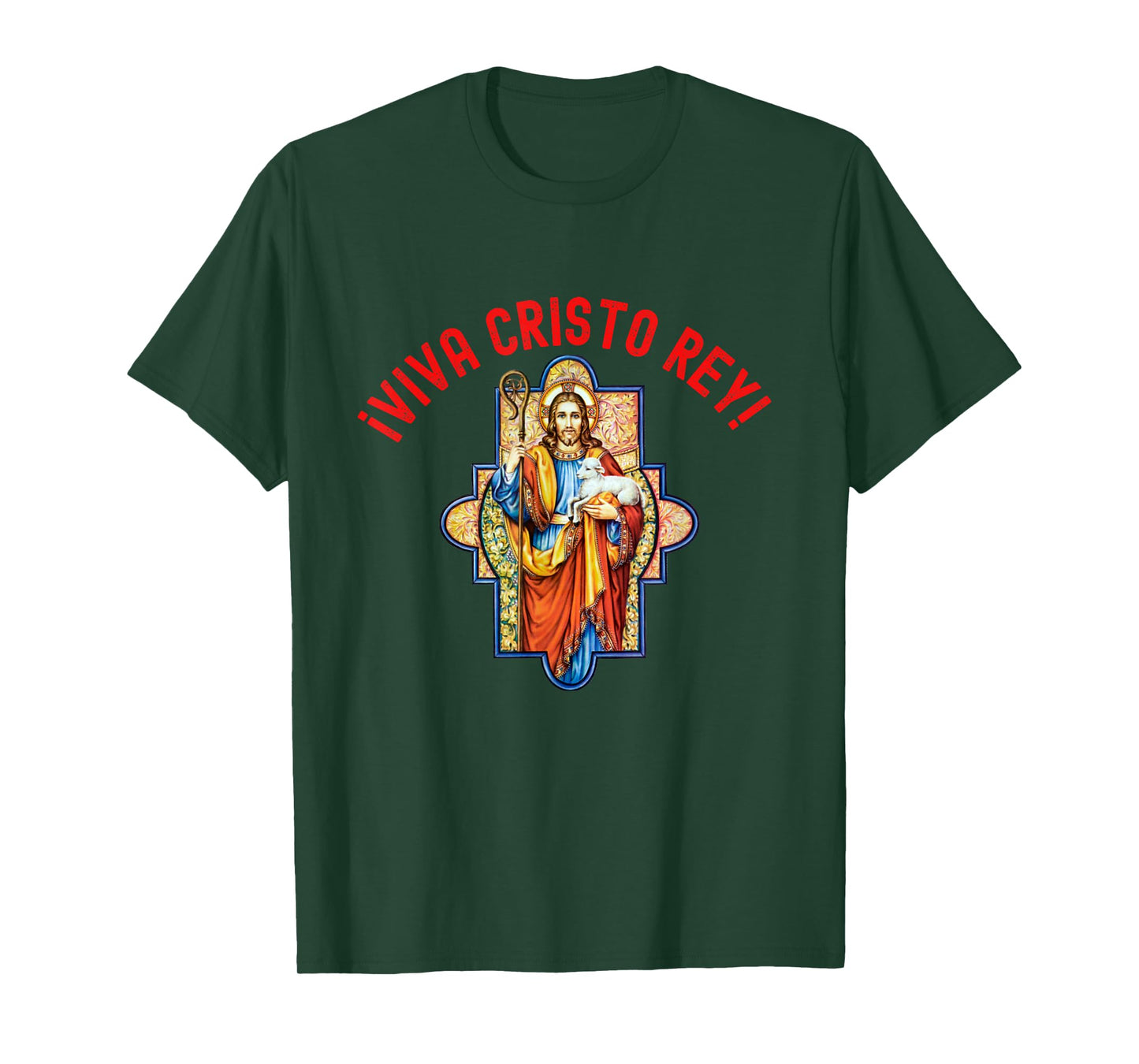 Roman Catholic Viva Cristo Rey T-Shirt