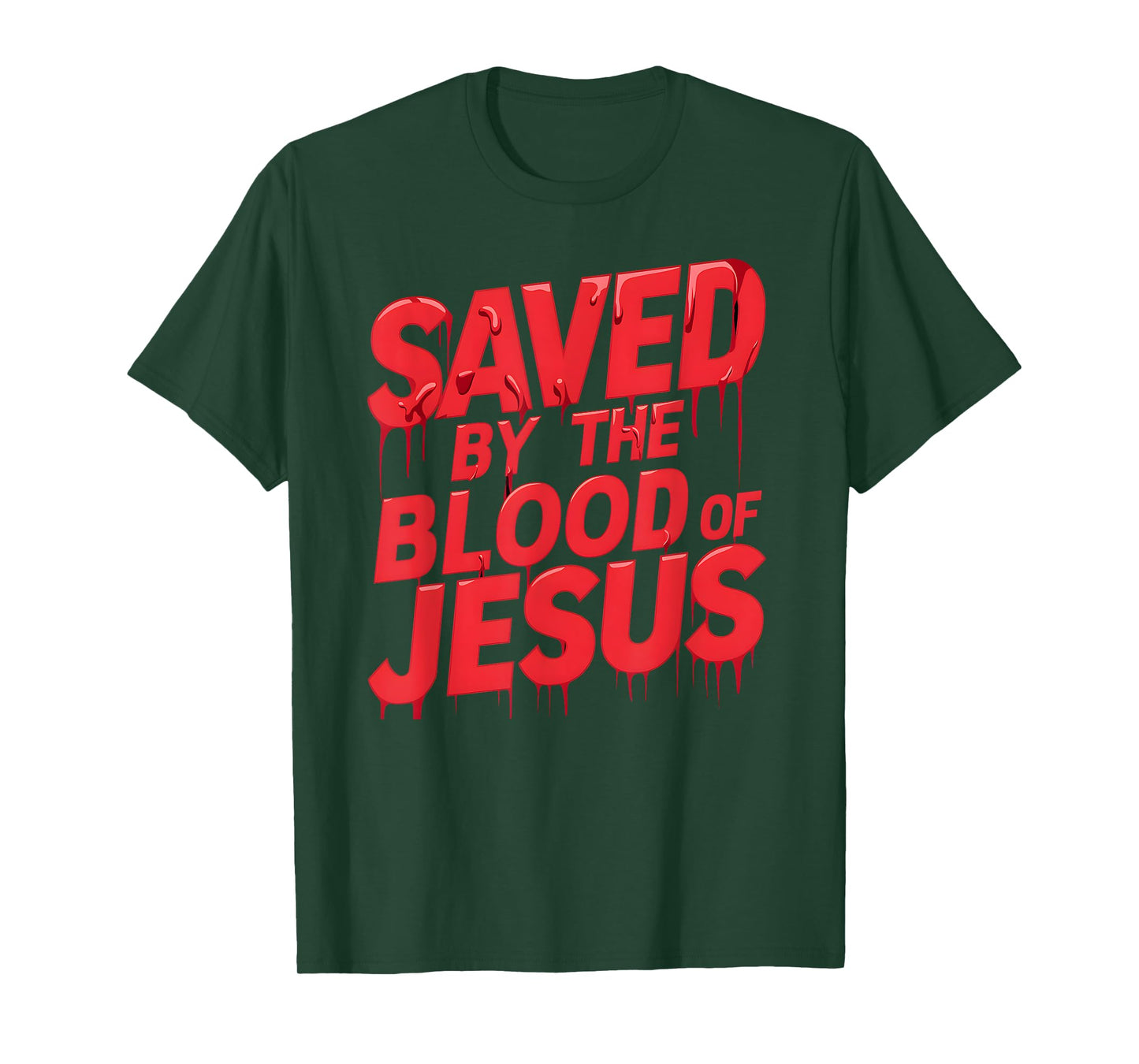 Christerest: Save By The Blood Jesus Christ Christian T-Shirt