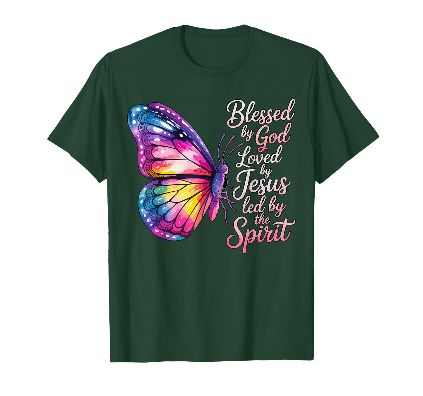 Blessed by God Christian T-Shirt