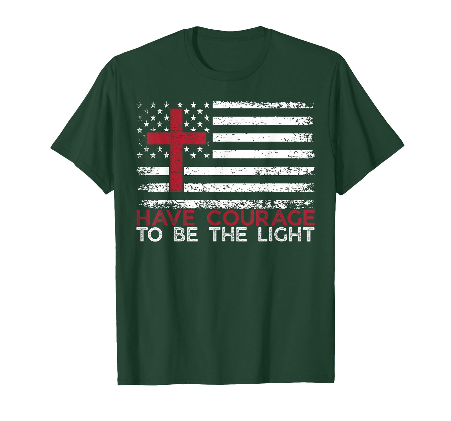 Jesus The Light Inspirational Christian Faith God Religious T-Shirt