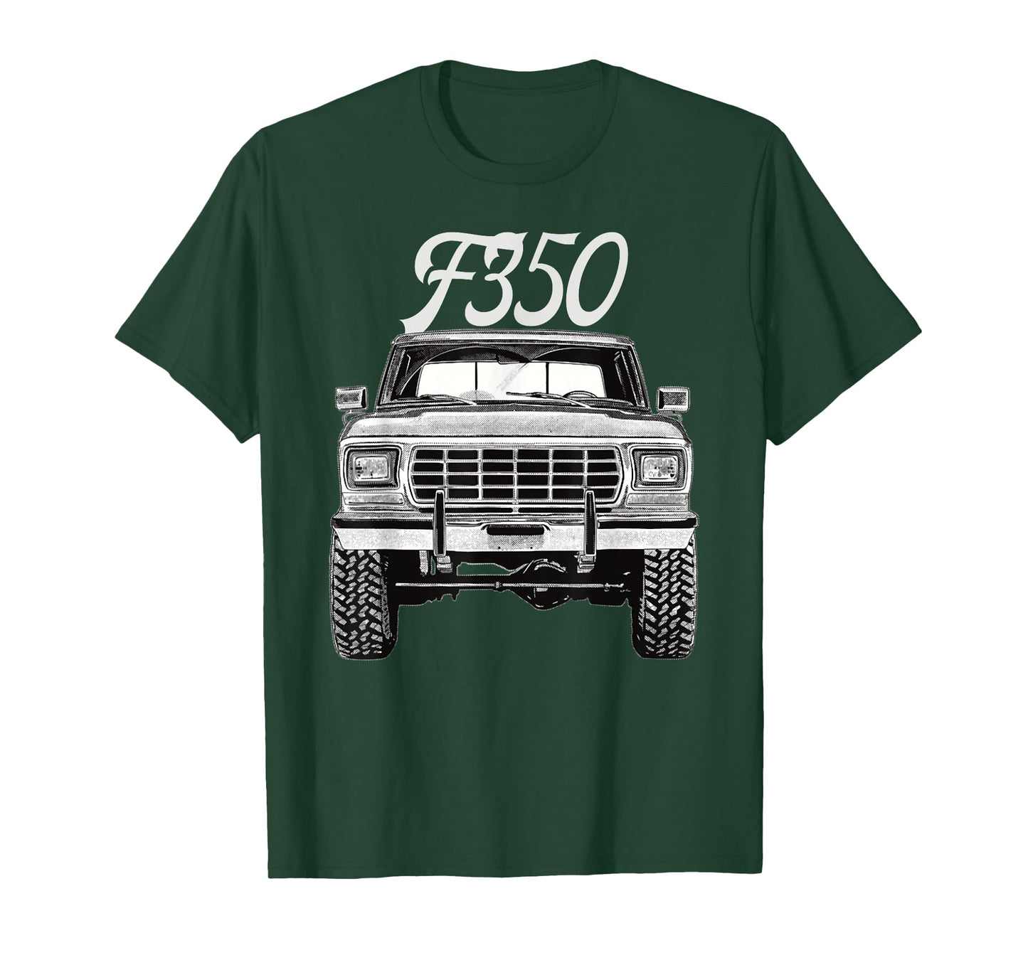 1979 F350 Truck Car T-Shirt, Small, Black