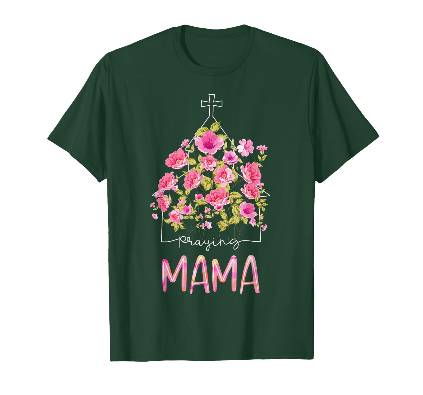 A Mother’s Prayer Paves Their Way Praying Mama Western T-Shirt