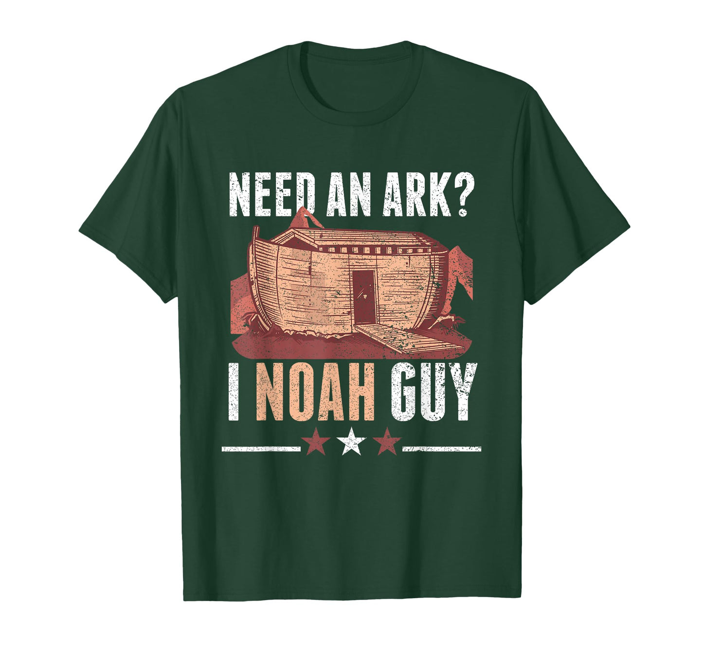 Funny Need An Ark I Noah Guy Christian Bible Character T-Shirt