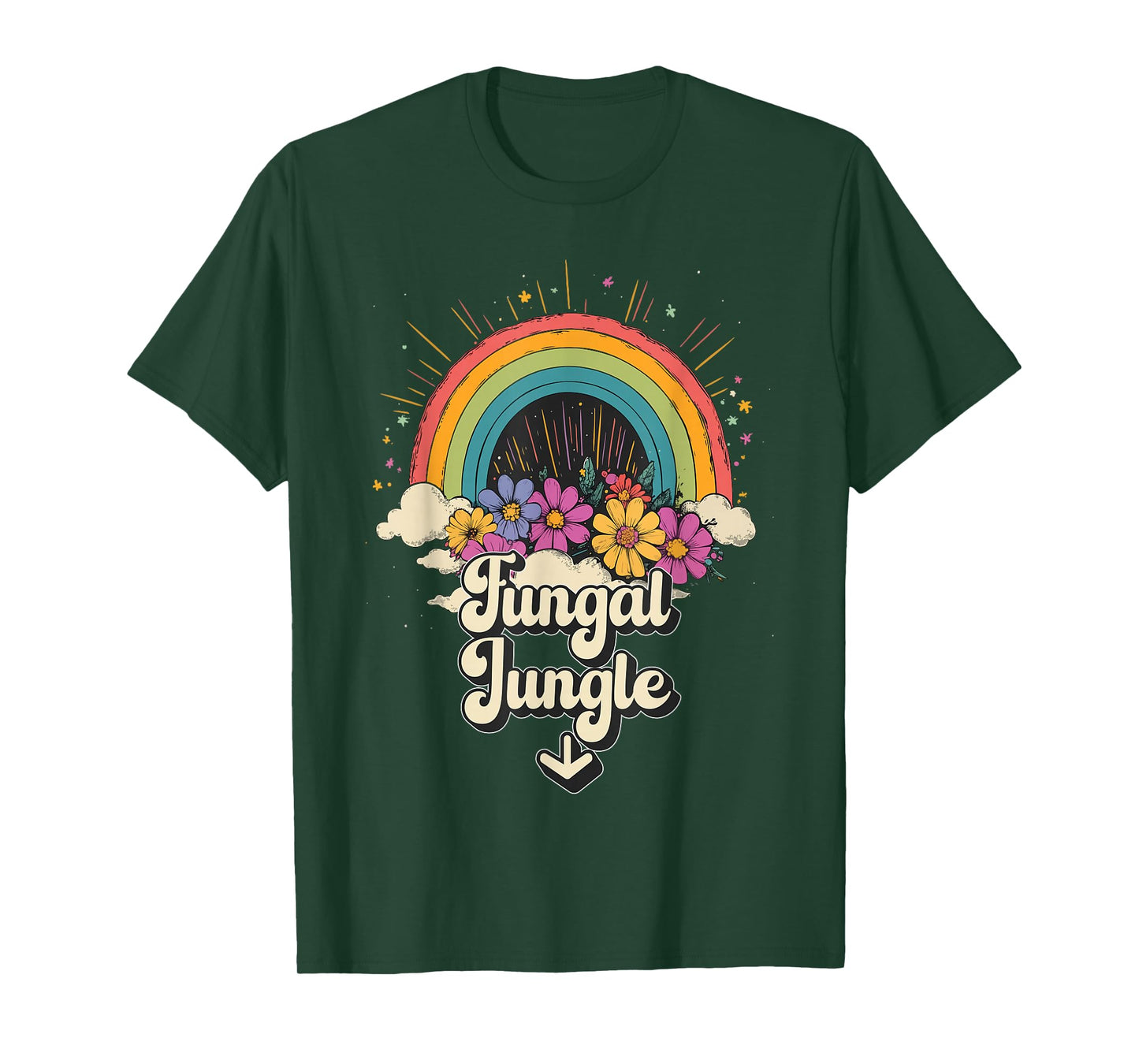 Inappropriate Fungal Jungle Embarrassing Adult Humor T-Shirt